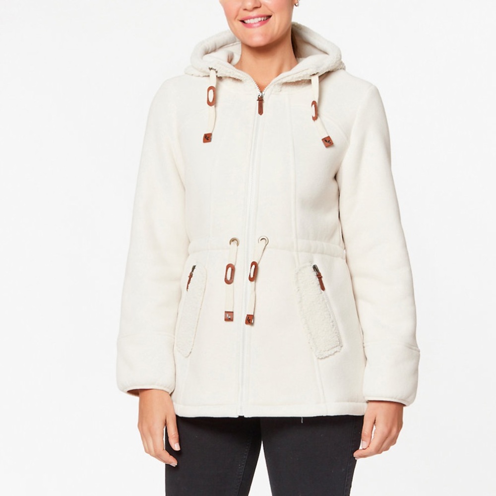 Women's Koolaburra by UGG Hooded Sherpa Jacket
